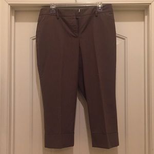 Wide cuff Capri dress pants - (A-31)